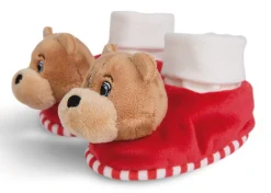 Baby Booties with rattle FC BAYERN Bear Berni