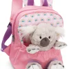 Backpack with soft toy Koala