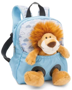 Backpack with soft toy Lion