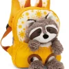 Backpack with soft toy Raccoon