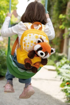 Backpack with soft toy Red Panda