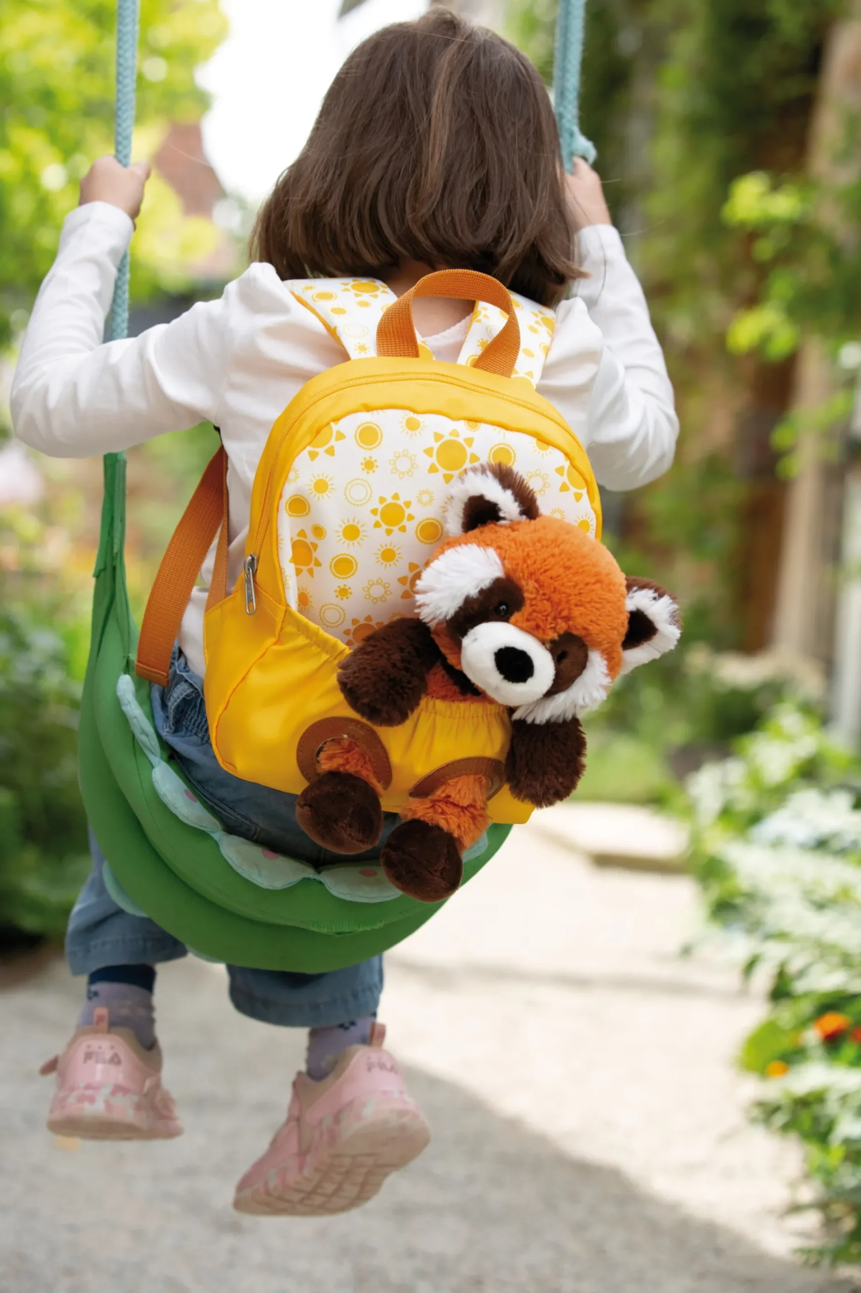 Backpack with soft toy Red Panda