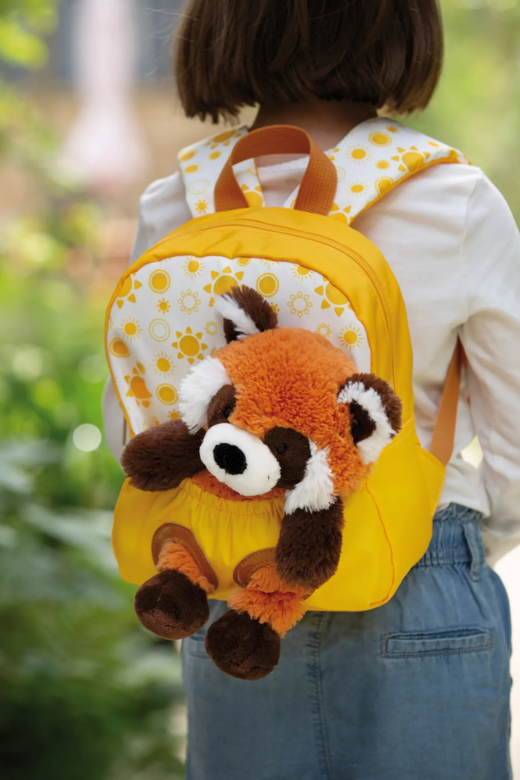 Backpack with soft toy Red Panda