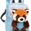 Backpack with soft toy Red Panda
