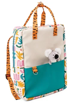 Backpack w/small Soft Toy Koala