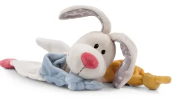 Comforter and rattle ring Guardian-Bunny"Dein Schutzengel" in gift box