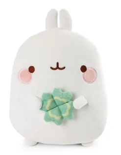 Figurative Cushion MOLANG with cloverleaf