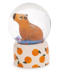 Glitter Globe Capybara "Happybara"