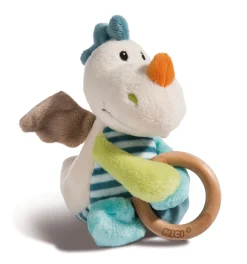 Grabber Dragon Dragilu with wooden ring and bell