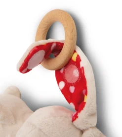 Griffin rabbit Tilli with wooden ring