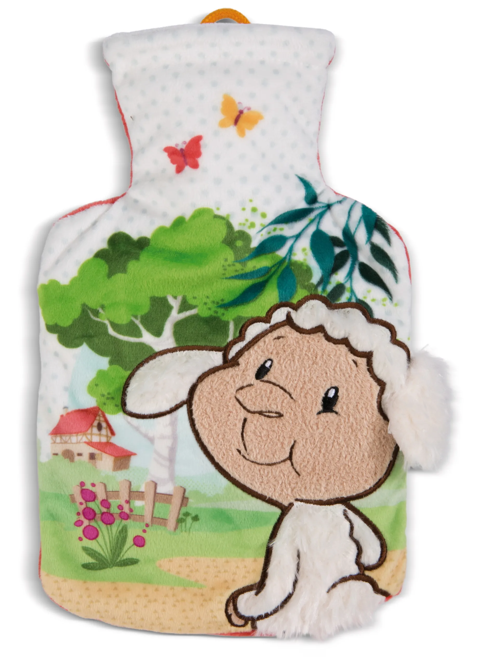 Hot water bottle sheep Sheepmila 500ml NICI GREEN