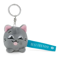 Keyholder Blue cat "Best Friends!"