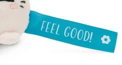 Keyholder Blue rabbit "Feel Good!"