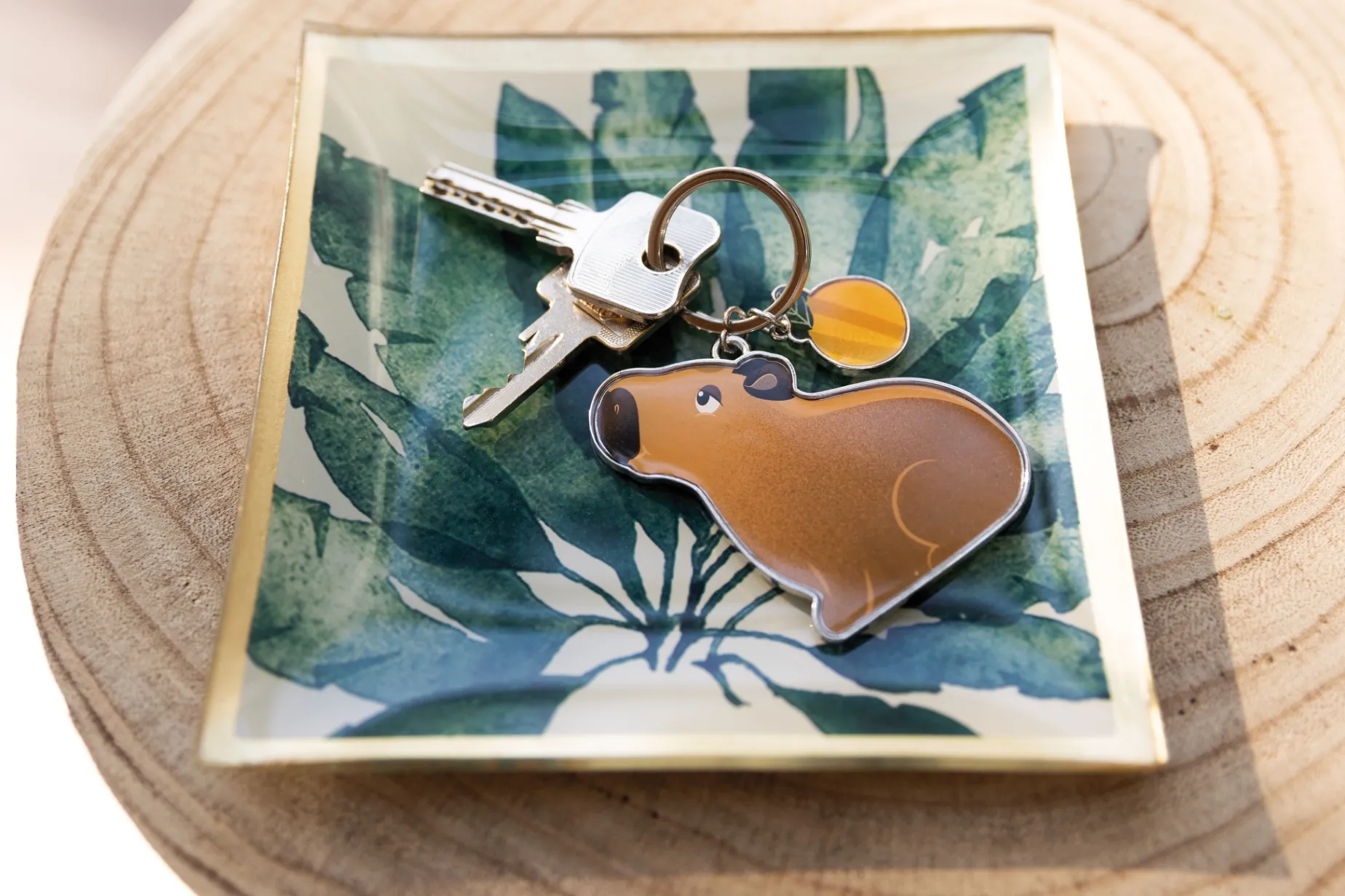 Keyholder Capybara "Happybara"