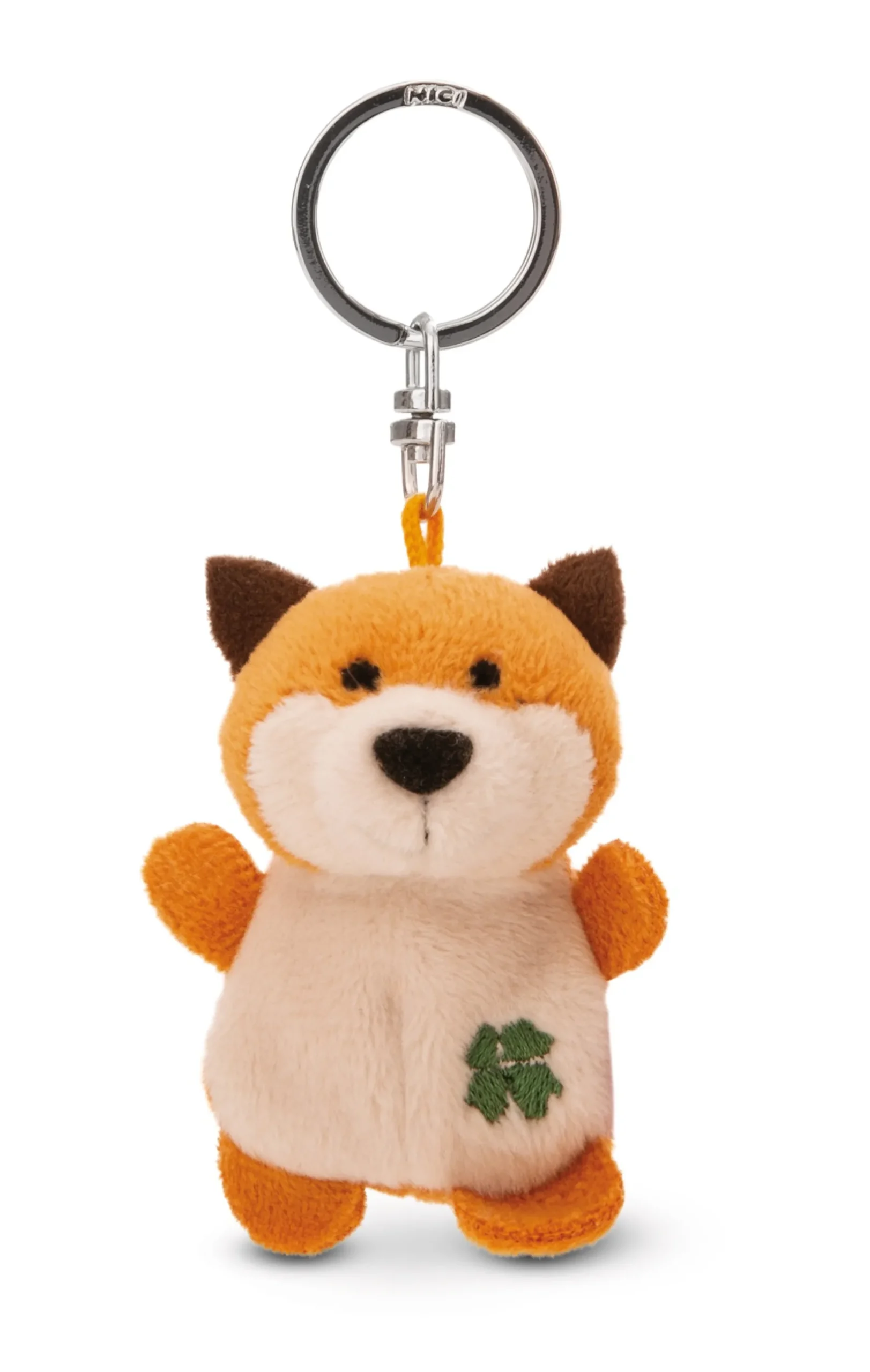 Keyholder fox with cloverleaf