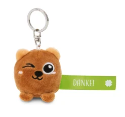 Keyholder Green bear "Danke!"