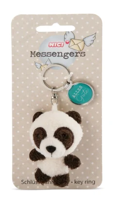 Keyholder panda with pendant "Alles Gute"