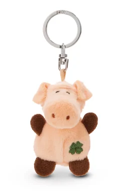 Keyholder pig with cloverleaf