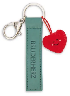 Keyholder "Bruderherz" heart