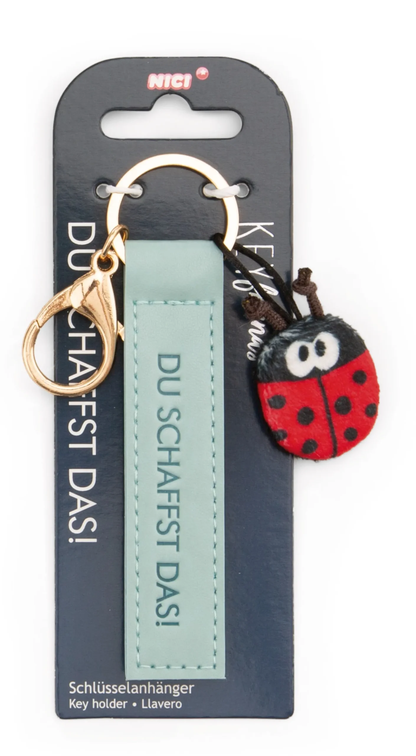 Keyholder "Du schaffst das! ladybird