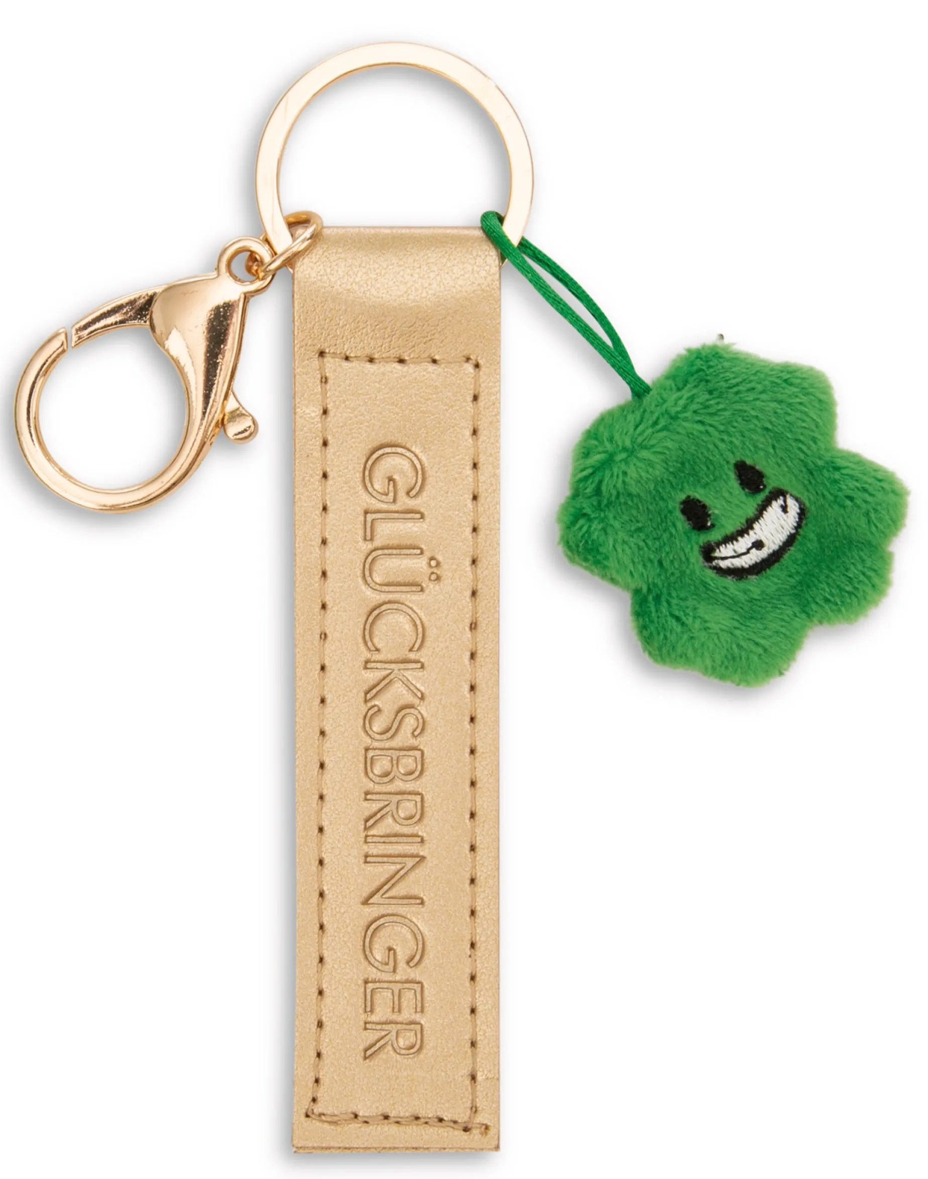 Keyholder "Glücksbringer" cloverleaf