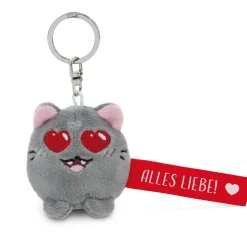 Keyholder Red cat "Alles Liebe!"