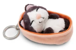Keyholder Sleeping Pets Black Cat NICI GREEN