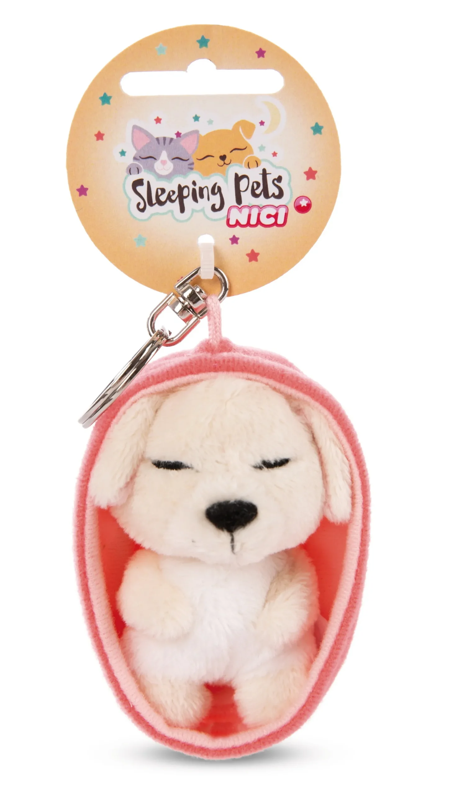 Keyholder Sleeping Pets Dog creme