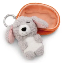 Keyholder Sleeping Pets Grey Poodle NICI GREEN