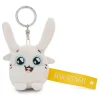 Keyholder Yellow rabbit "Schutzengel!"