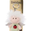 Keyring guardian angel with symbol ladybird