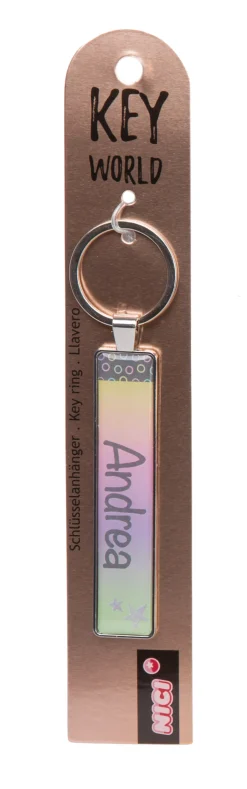 Keyring Key World 'Andrea'