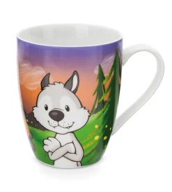 Mug Wolf Winny & Chipmunk Jojo