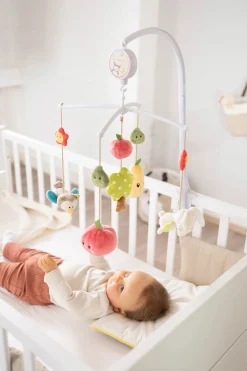 Musical Mobile Rabbit and Owl in gift box