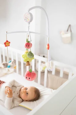 Musical Mobile Rabbit and Owl in gift box