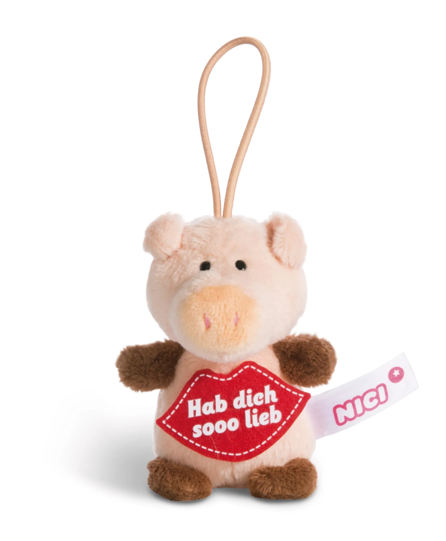 Pendant pig "Hab dich sooo lieb"