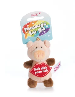 Pendant pig "Hab dich sooo lieb"