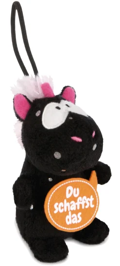 Pendant unicorn Carbon Flash "Du schaffst das"