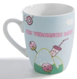 Porcelain mug "Ich vernasch dich"