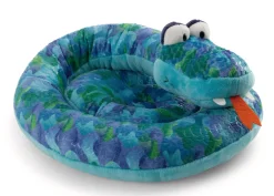 Round Cushion Snake NICI GREEN