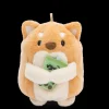 Set soft toy Dog Hiro with bubble tea and polar bear costume