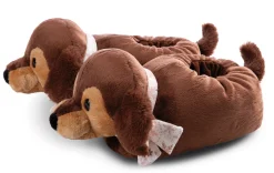 Slippers Dachshund Skida Gr. 38-41 (L) NICI GREEN