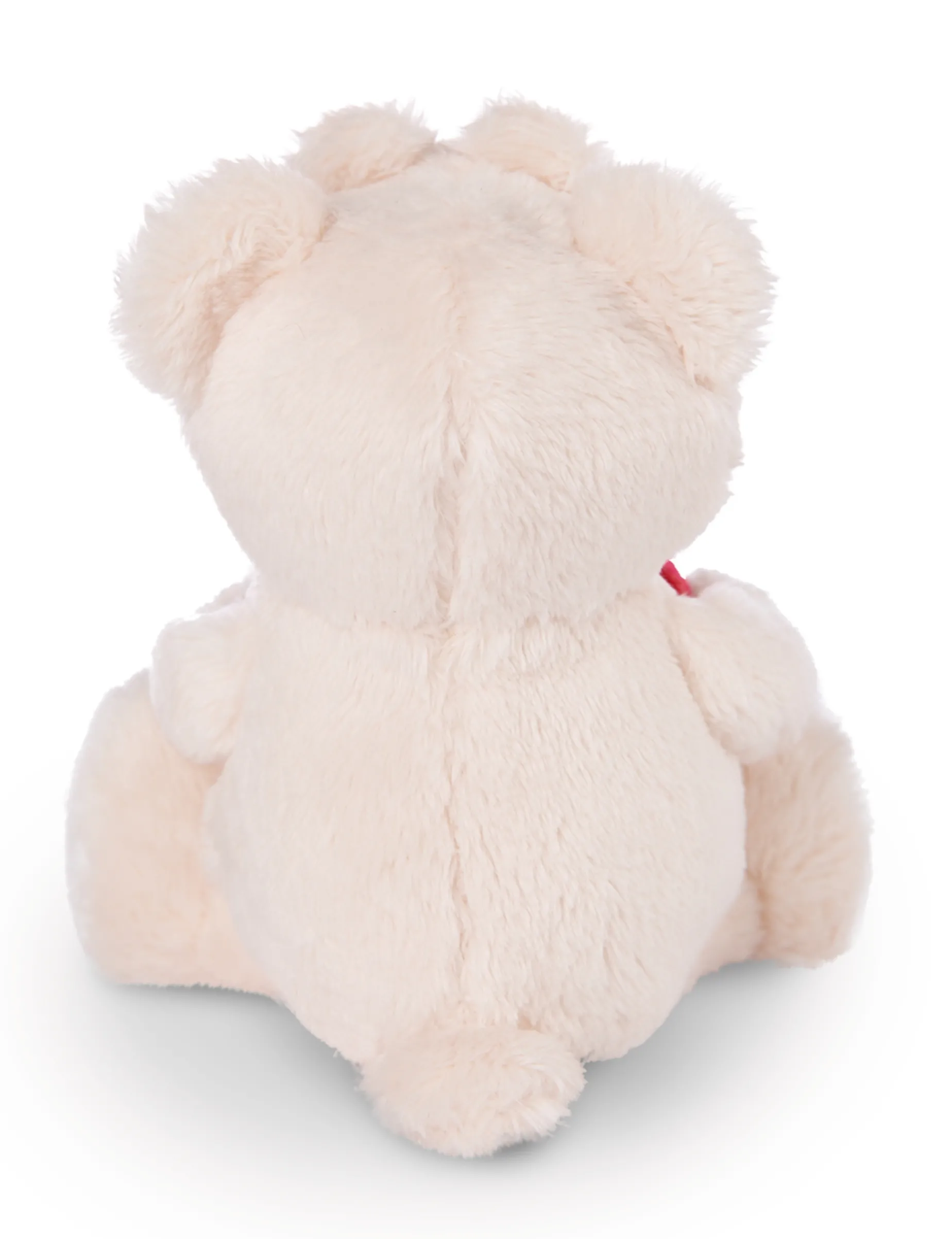 Soft Toy Bear "Hab dich lieb" cream