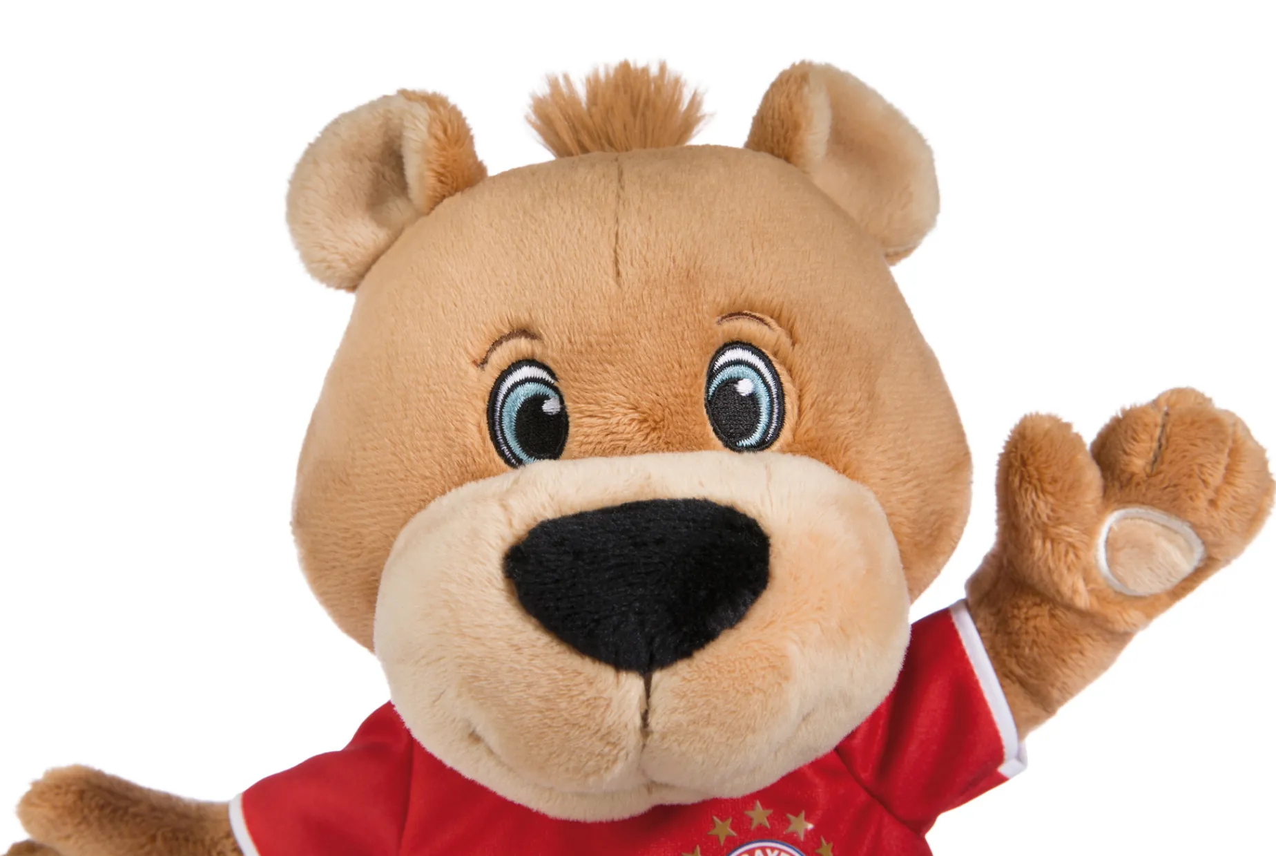Soft Toy FC BAYERN Bear Berni with Football Jersey 80cm NICI GREEN