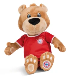 Soft Toy FC BAYERN Bear Berni with Football Jersey 35cm NICI GREEN