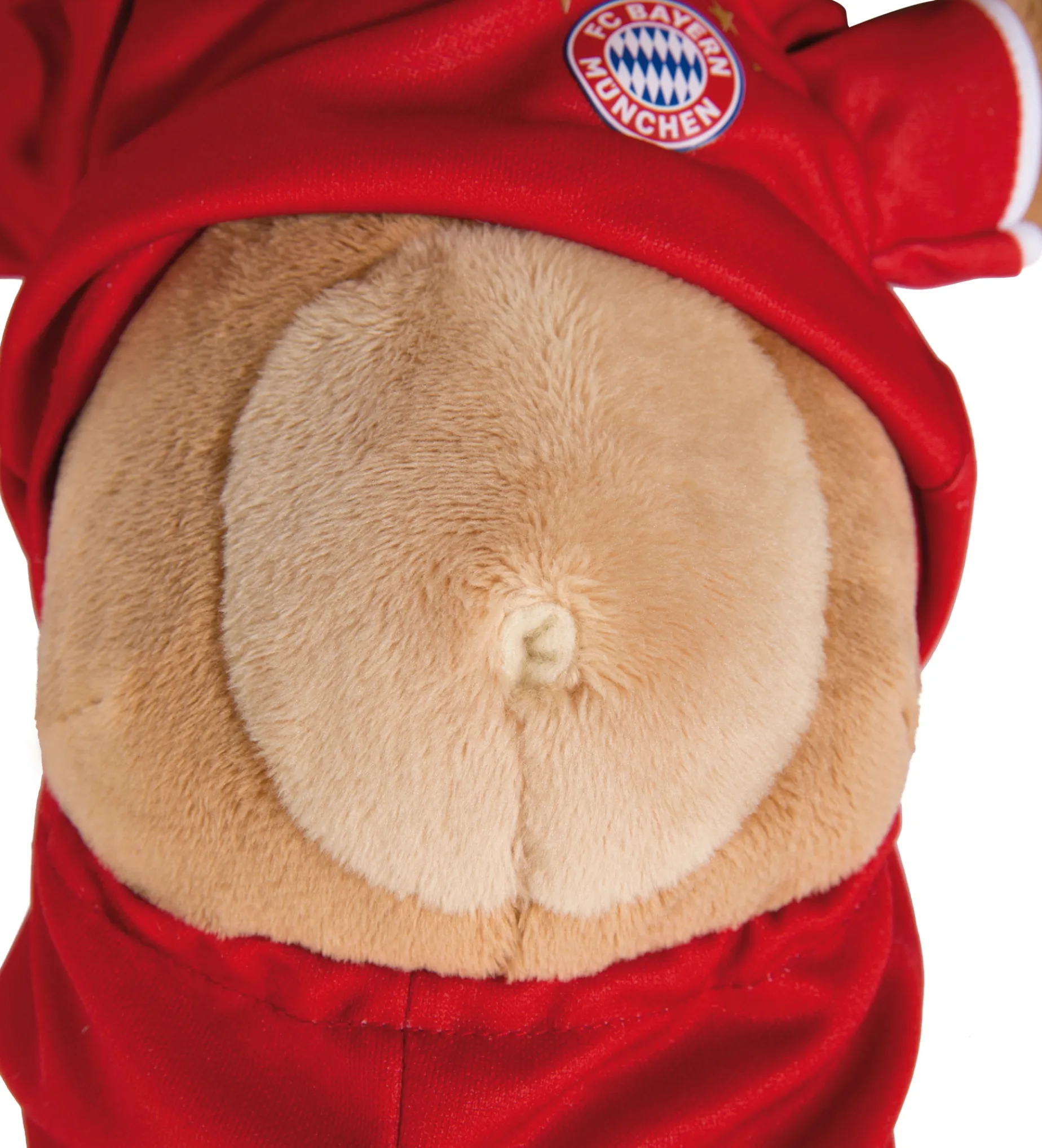 Soft Toy FC BAYERN Bear Berni with Football Jersey 35cm NICI GREEN