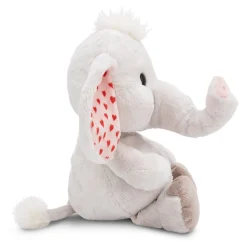Soft Toy Love Elephant light grey NICI GREEN