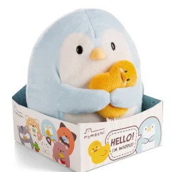 Soft toy mymochi Penguin Waddle 16cm with duck in gift box