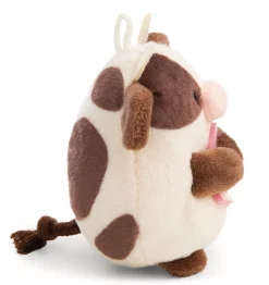 Soft Toy Set Cow Moona with milk-shake and soft ice cream costume in gift box