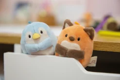 Soft toy Set mymochi Fox Geeks with video game and frog costume